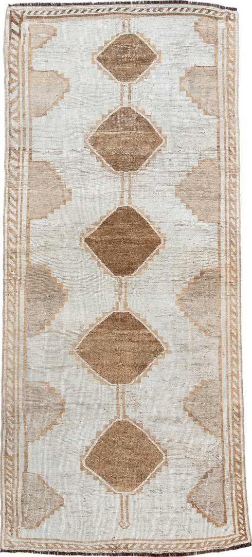 Antique Gabbe Runner Rug (3' x 7')
